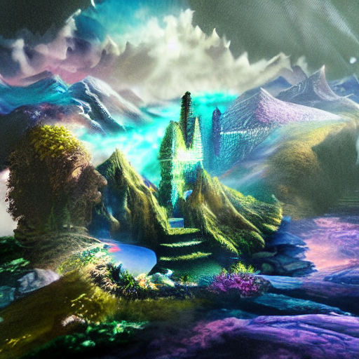 Large 512 * 512 image represented by the 64 * 64 image